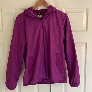 Nike, Women’s, Hooded, Full Zip, Jacket, Purple, Size M